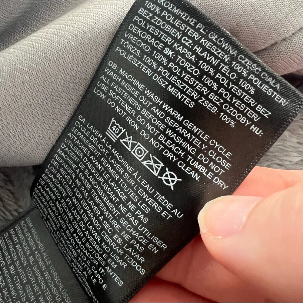 The North Face Osito Jacket Meld Gray NWT - Picture 7 of 10